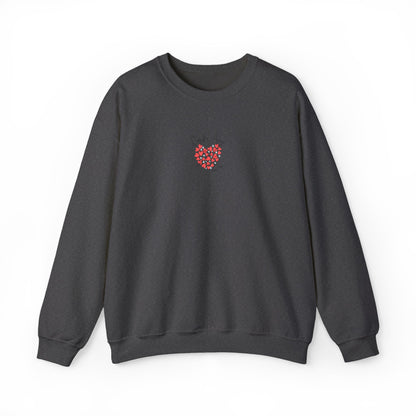 Embroidered Cupid's Arrow Merch-  Crewneck Sweatshirt