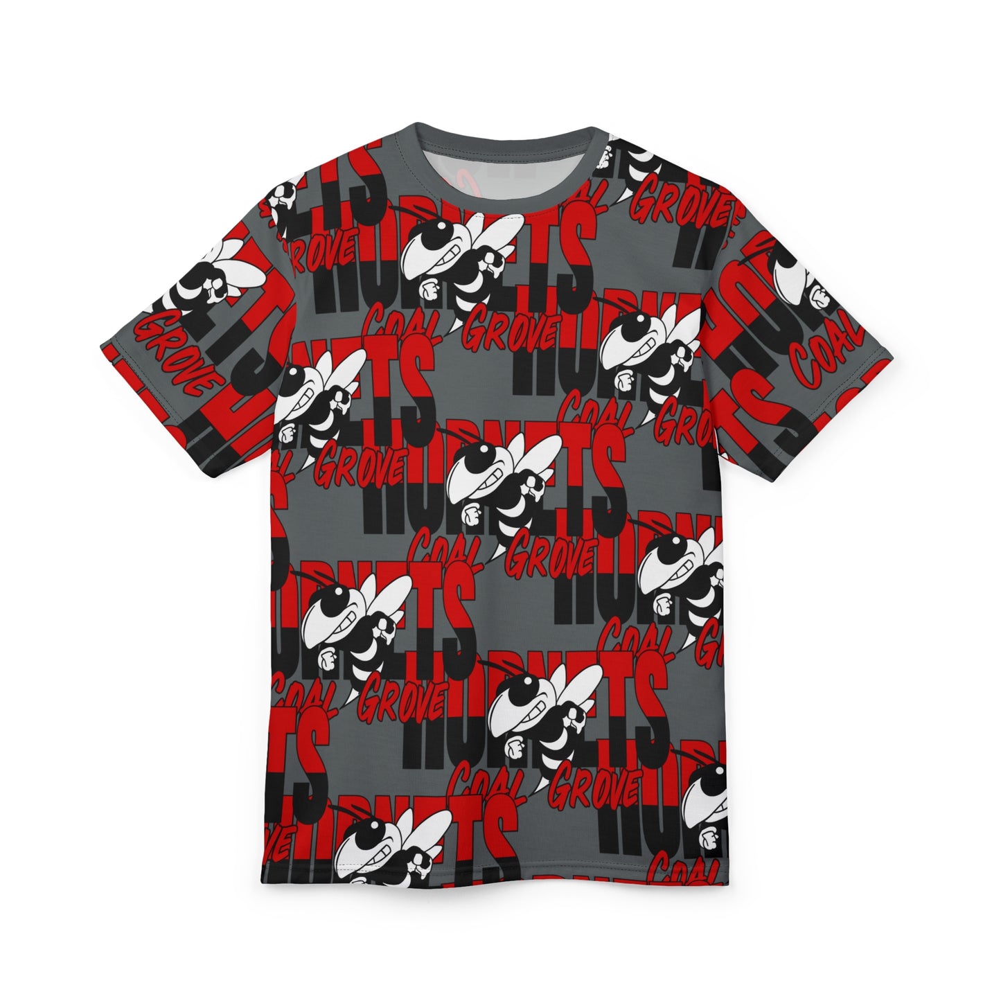 Cool Grove Hornet Logo All-Over Print Tee