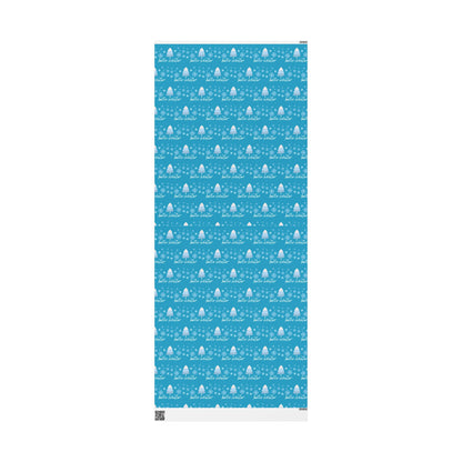 Winter Themed Wrapping Paper for Holidays, Gift Wrap