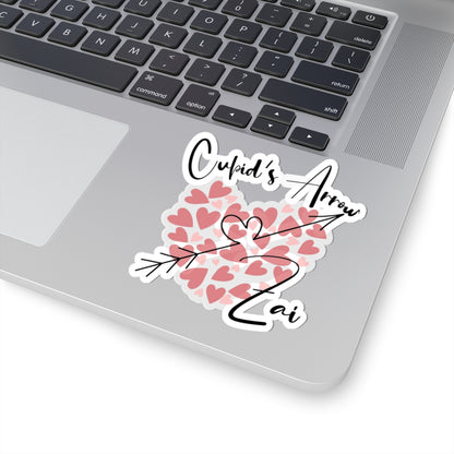 Cupid's Arrow Merch Kiss-Cut Stickers