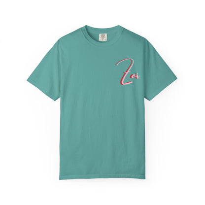 Cupid's Arrow- Sketched Unisex Garment-Dyed T-shirt