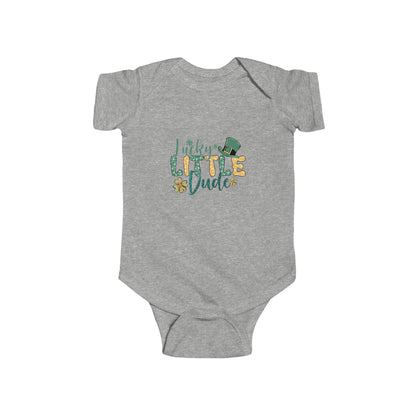 Lucky Little Dude Infant Bodysuit – St. Patrick’s Day Baby Onesie