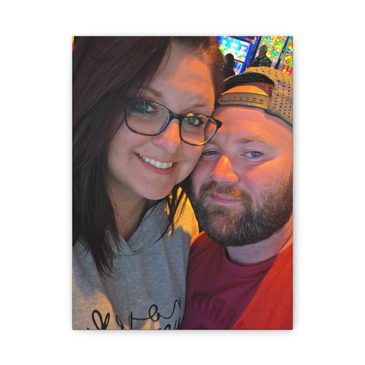 Personalized Stretched Canvas Print, Custom Wall Art