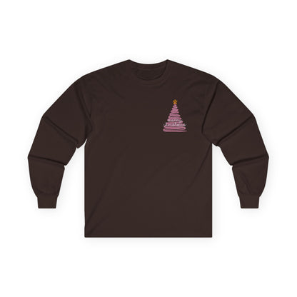 Pink Christmas Unisex Ultra Cotton Long Sleeve Tee