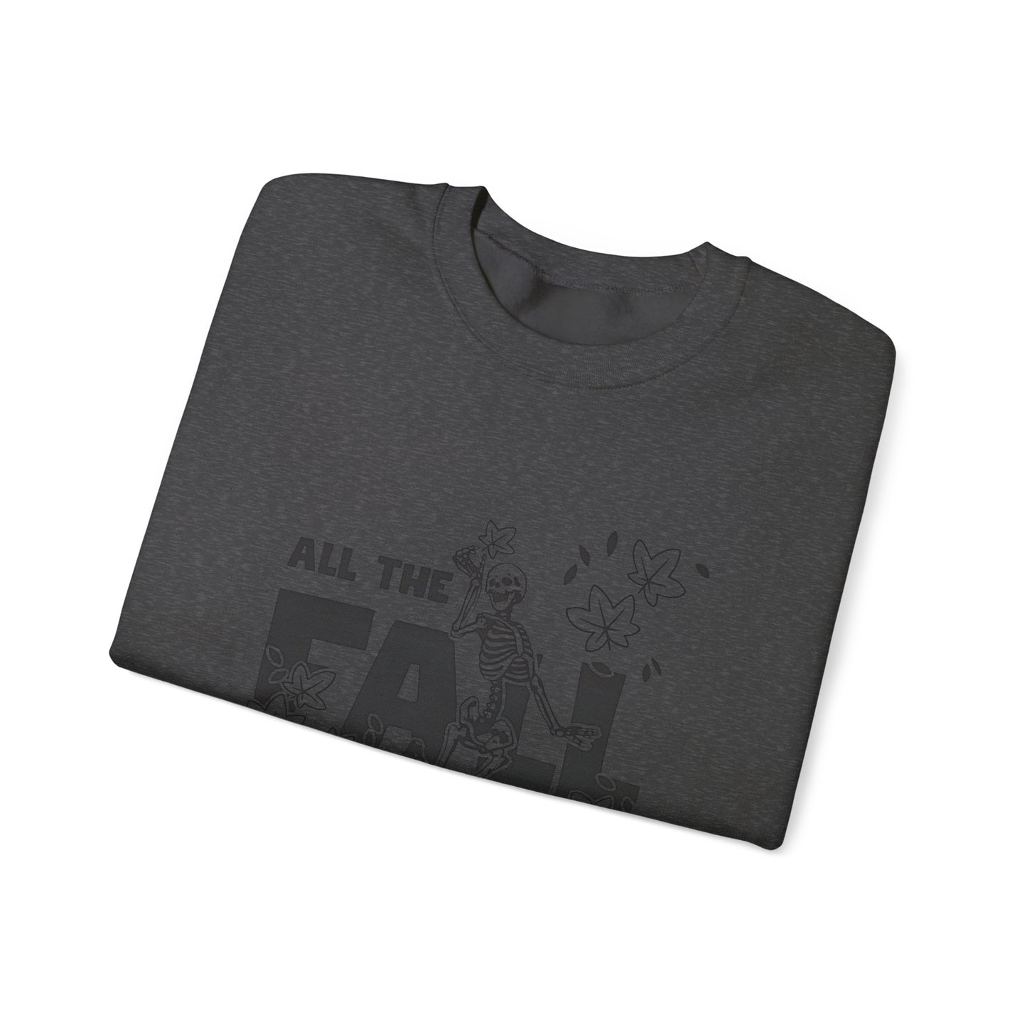 Fall Vibes Crewneck Sweatshirt, ALL THE FALL THINGS.
