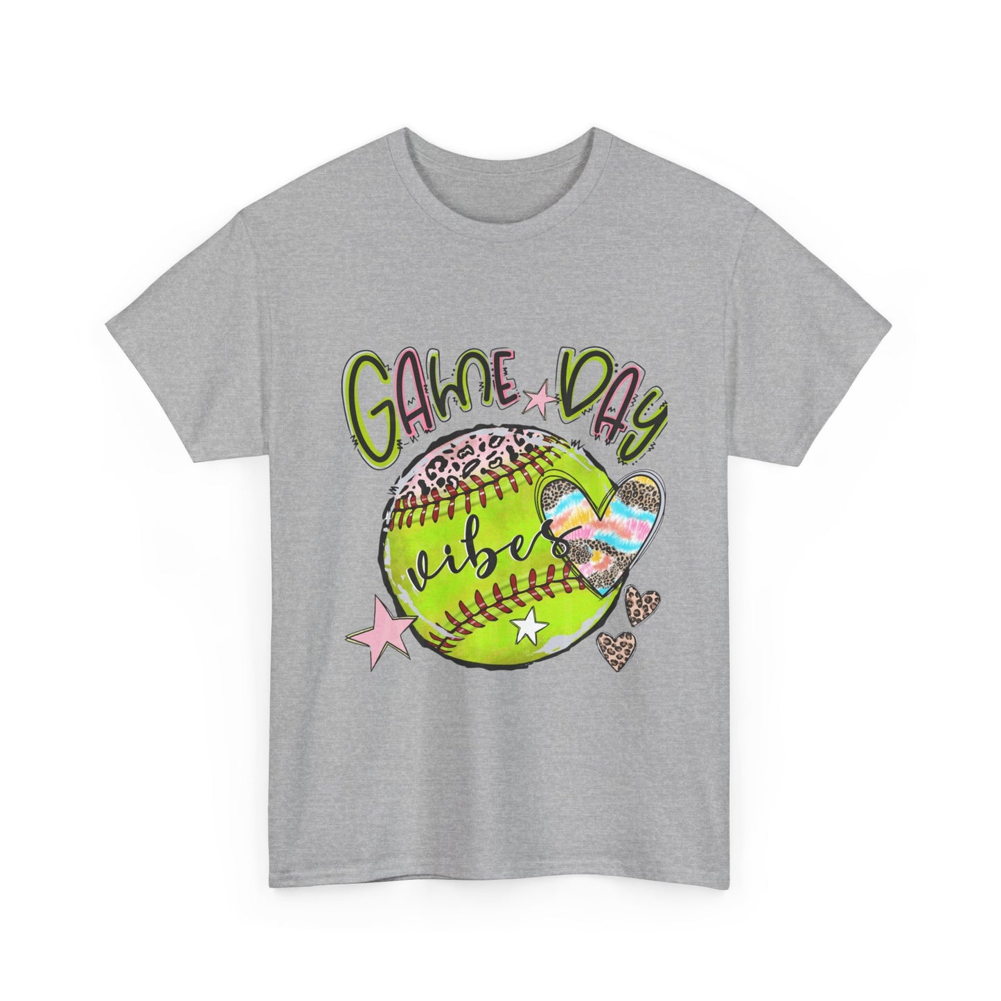 Softball- Game Day- Unisex Heavy Cotton Tee