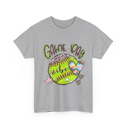 Softball- Game Day- Unisex Heavy Cotton Tee