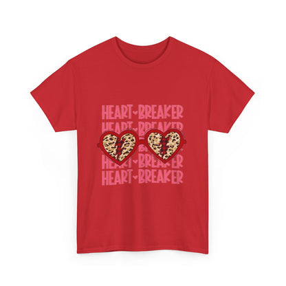 Heartbreaker Leopard Heart Graphic Tee