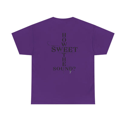T‑Shirt — “Amazing Grace” Cross Design / “How Sweet the Sound?” Inspirational Gospel Tee