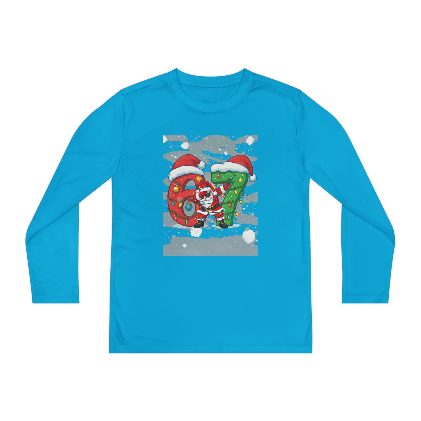 Dabbing Santa- SIX SEVEN 🤲🏼Long Sleeve Tee