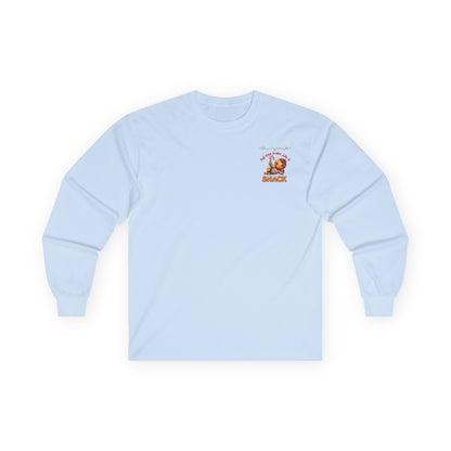 Holiday Long Sleeve Tee — "Out Here Lookin' Like a Snack"