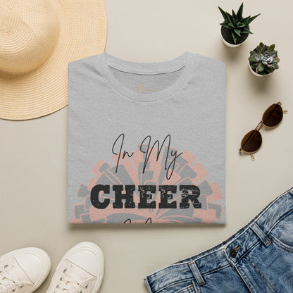 Cheer Mom T-Shirt — "In My Cheer Mom Era" Pom Graphic Tee