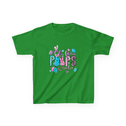 Kids Tee — "Pops" Cute Colorful Bunny Hearts Design (Children’s Graphic T-Shirt)