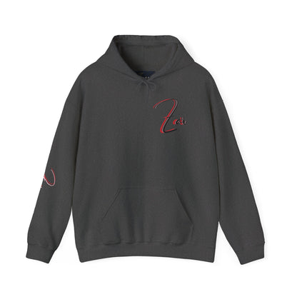 Cupid’s Arrow Lei Hoodie — Heart Arrow Script Pullover for Valentine’s Day