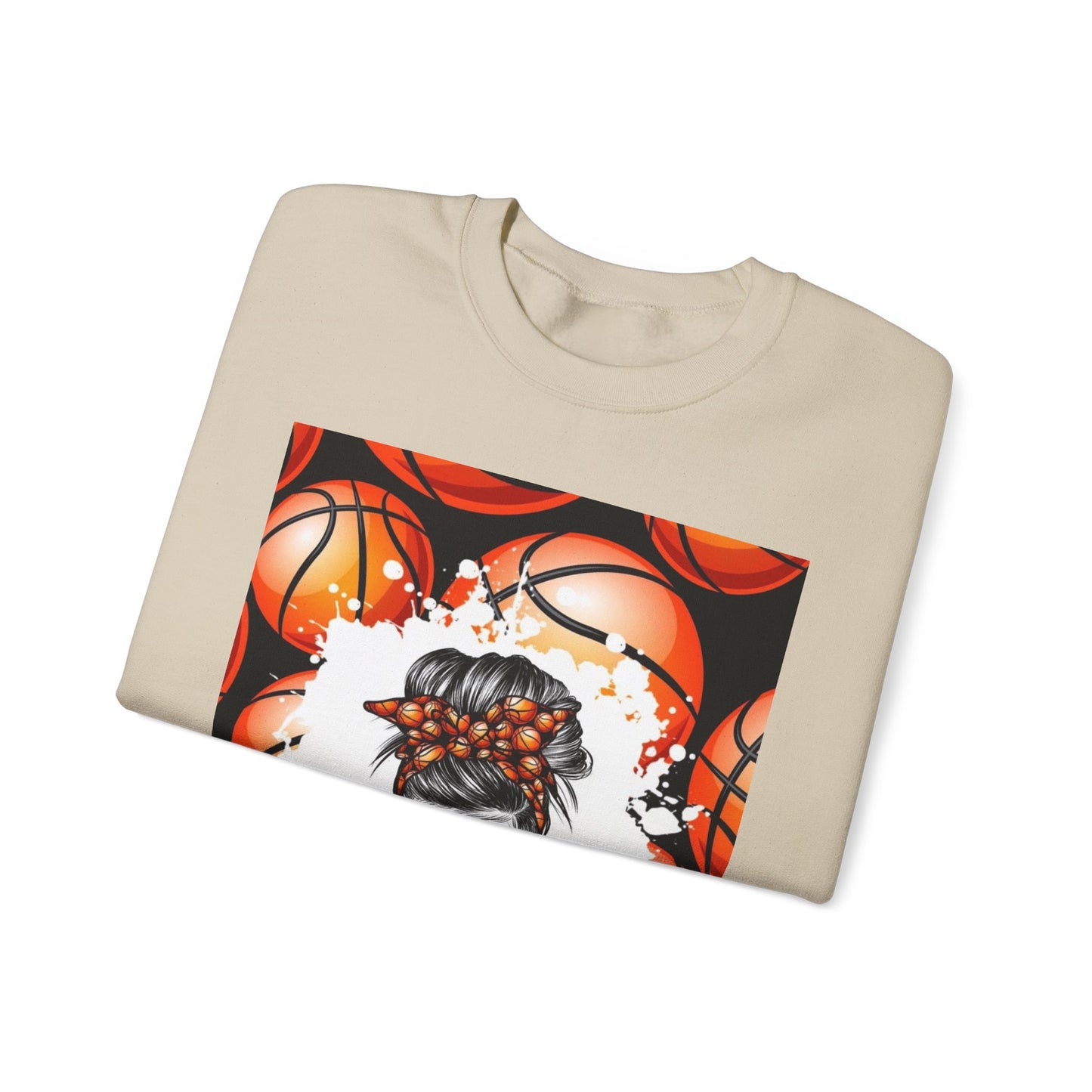 Stylish Basketball Mom Sweatshirt