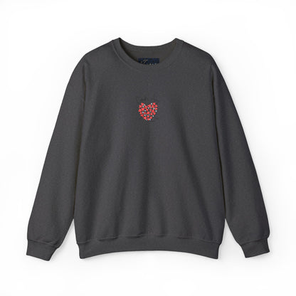 Embroidered Cupid's Arrow Merch-  Crewneck Sweatshirt