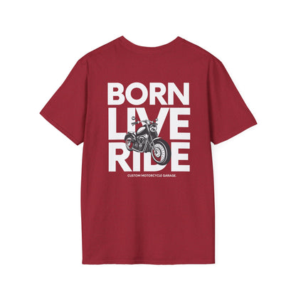 Adventure Ride Unisex T-Shirt - Motorcycle Graphic Tee, Perfect for Bikers, Gift for Riders, Casual Wear, Summer Outfit