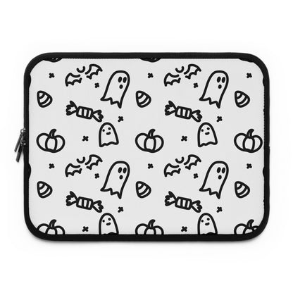 Halloween Ghosts Laptop Sleeve, Cute Halloween