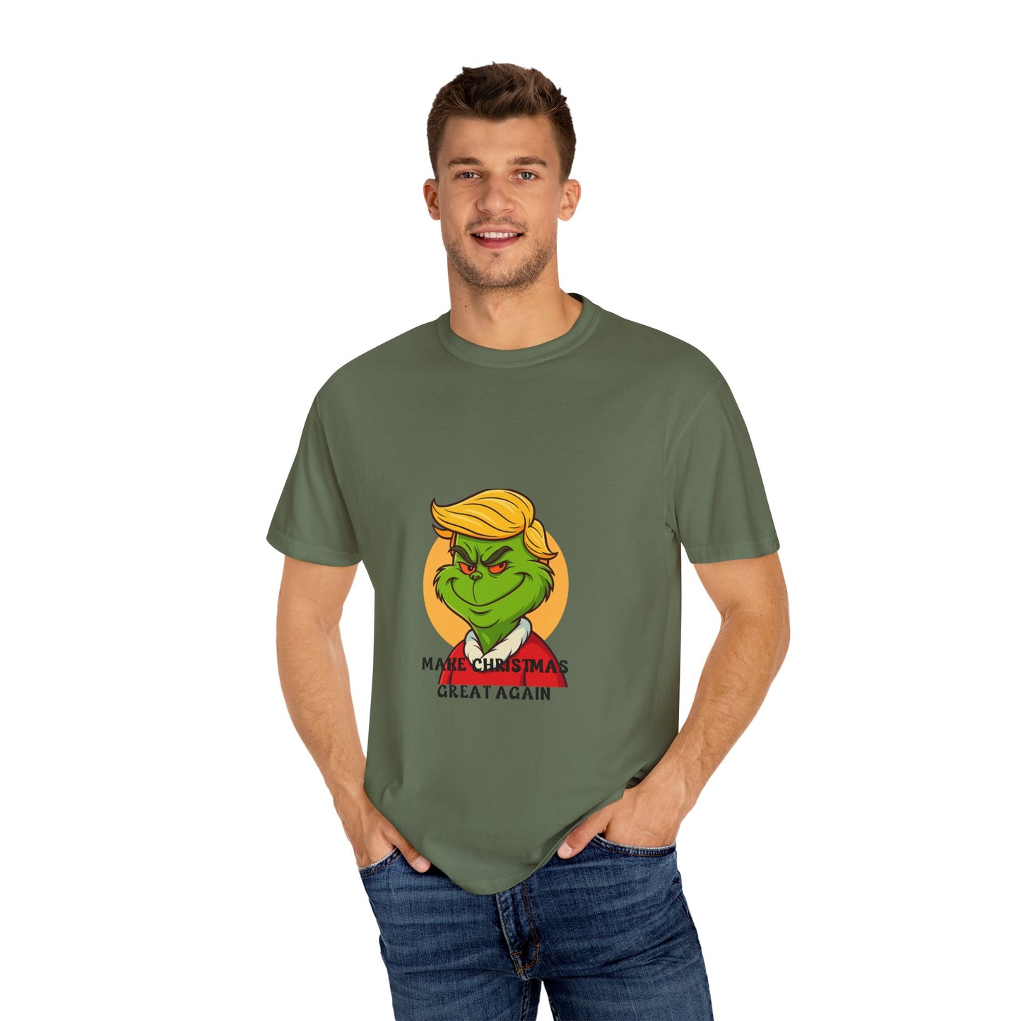 Make Christmas Great Again- Grinch/Trump T-Shirt
