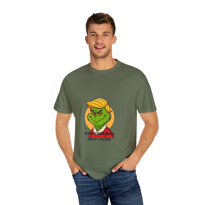Make Christmas Great Again- Grinch/Trump T-Shirt