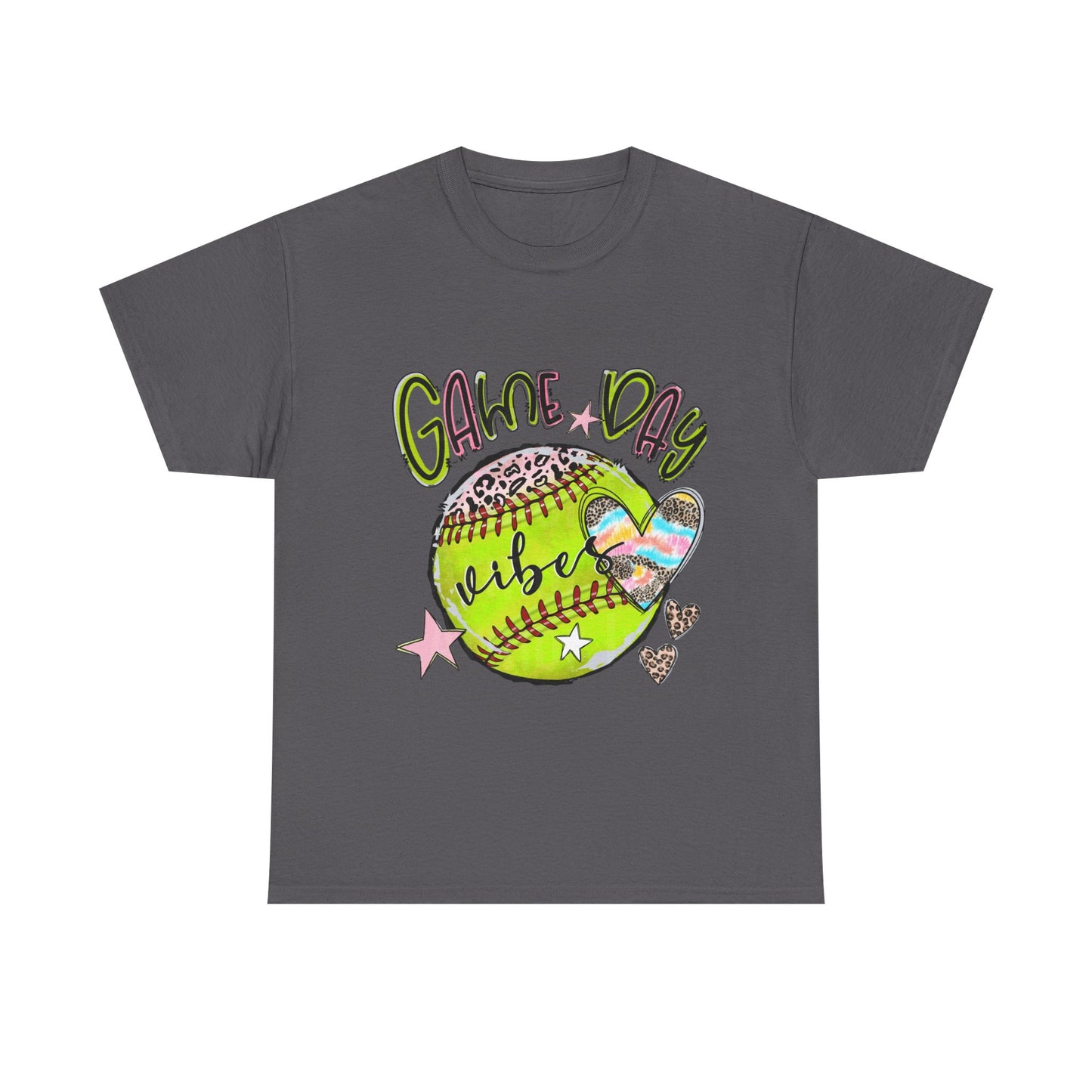 Softball- Game Day- Unisex Heavy Cotton Tee