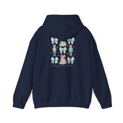 Just a Girl Who Loves Christmas- Whimsical Hooded Sweatshirt