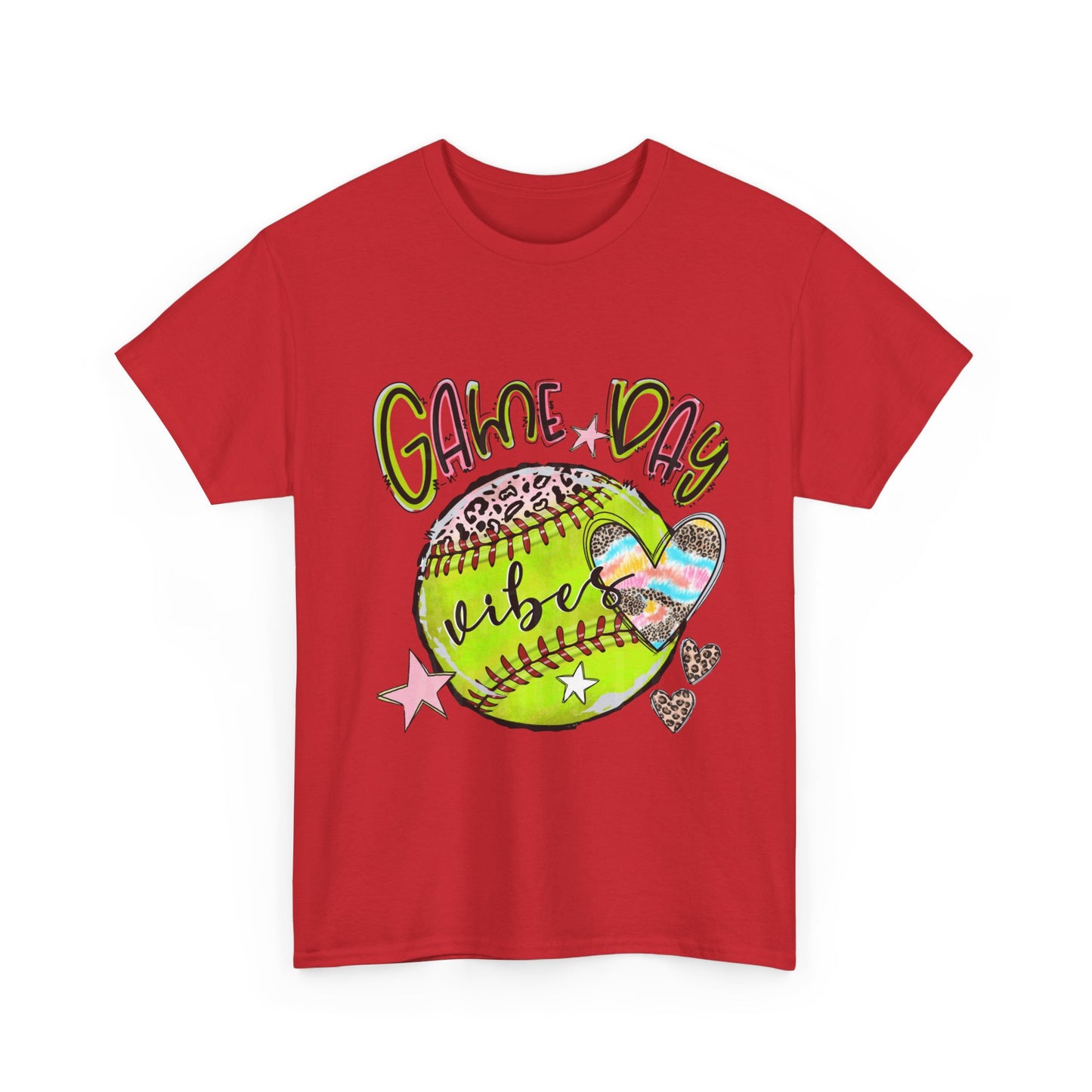 Softball- Game Day- Unisex Heavy Cotton Tee