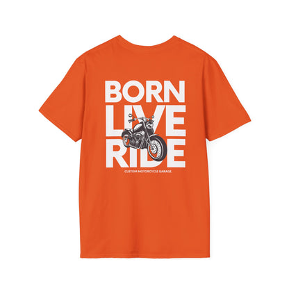 Adventure Ride Unisex T-Shirt - Motorcycle Graphic Tee, Perfect for Bikers, Gift for Riders, Casual Wear, Summer Outfit