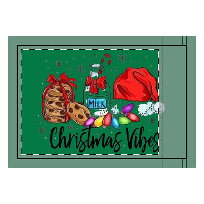 Double-Sided Flag - "Christmas Vibes" Holiday Outdoor Garden Flag