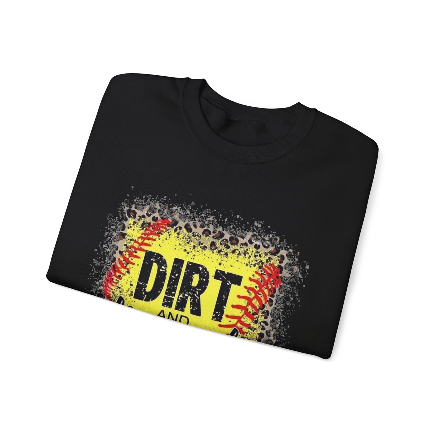 Dirt and Diamonds Sweatshirt — Baseball-Inspired Crewneck for Players & Fans