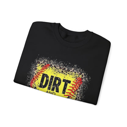 Dirt and Diamonds Sweatshirt — Baseball-Inspired Crewneck for Players & Fans