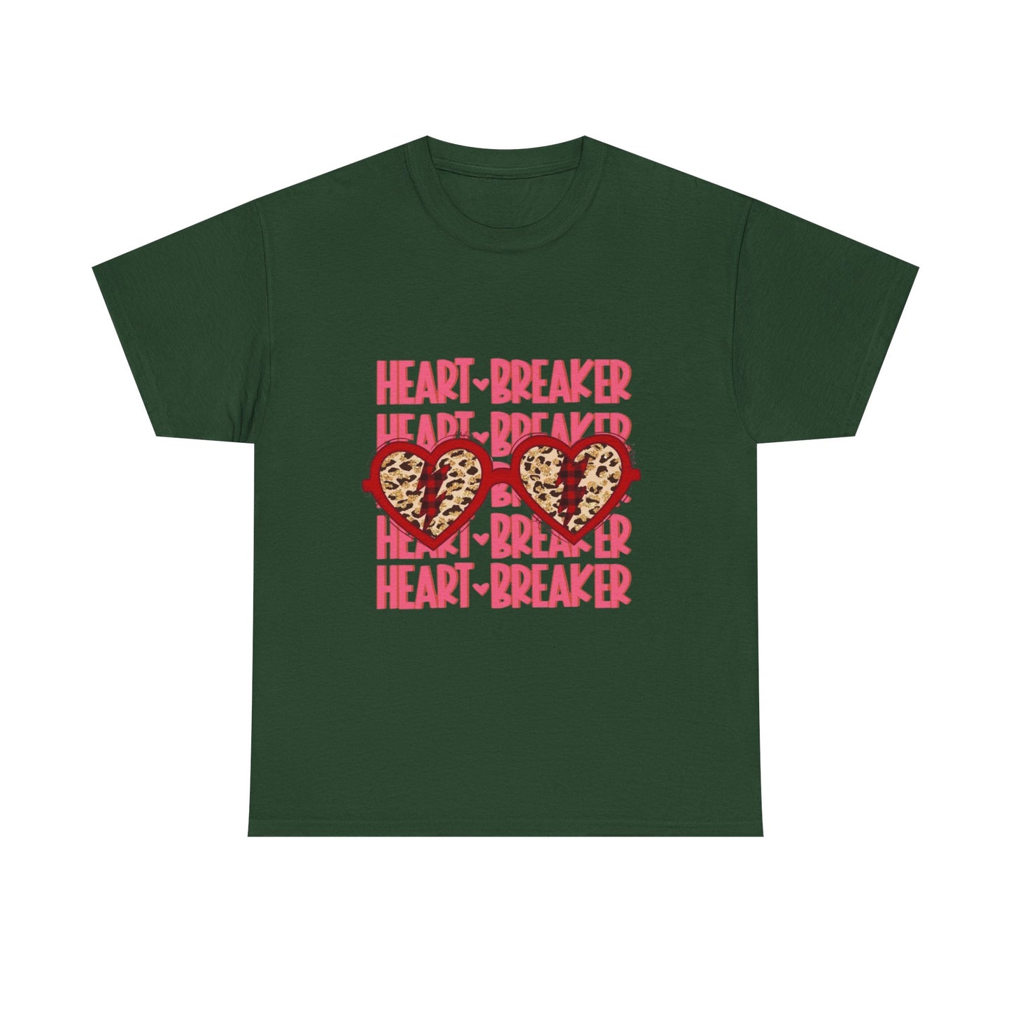 Heartbreaker Leopard Heart Graphic Tee