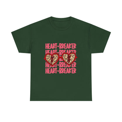 Heartbreaker Leopard Heart Graphic Tee