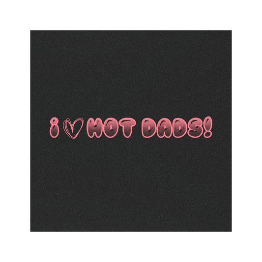 Playful Car Magnets Bundle - I Love Hot Dads!