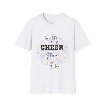 Cheer Mom T-Shirt — "In My Cheer Mom Era" Pom-Pom Graphic Tee