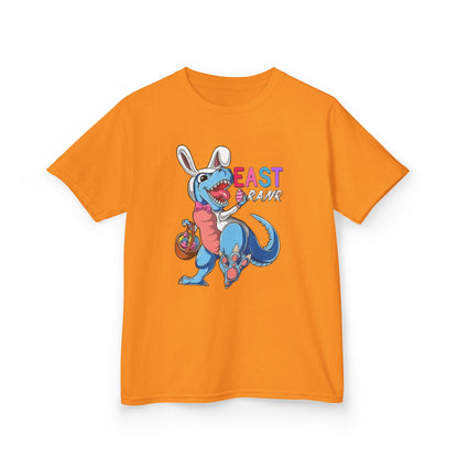 Kids 'Beast of Easter' Dino Bunny T‑Shirt — Cute Easter Dino with Basket