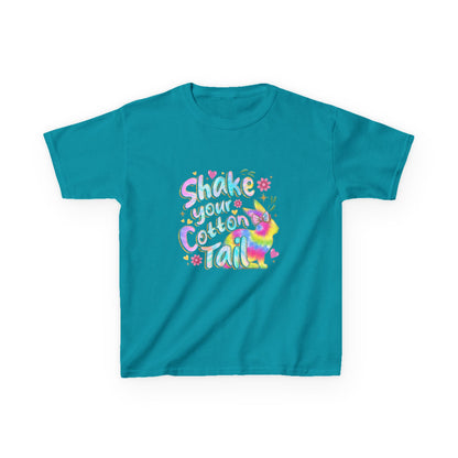 Kids Tee — 'Shake Your Rainbow Tail' Colorful Unicorn Shirt