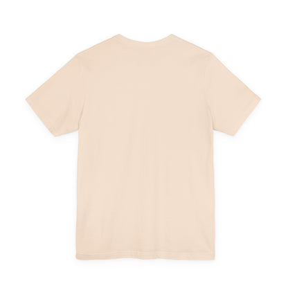 Basketball Line Art Tee — Orange Outline Basketball T-Shirt