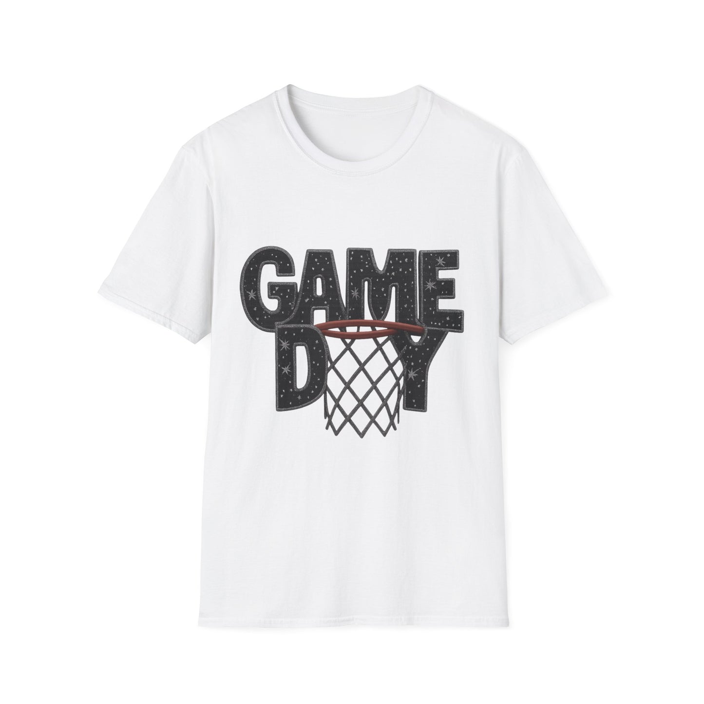 Game Day Basketball T-Shirt — Hoop & Net Sport Tee