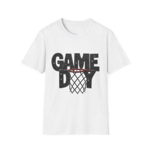 Game Day Basketball T-Shirt — Hoop & Net Sport Tee