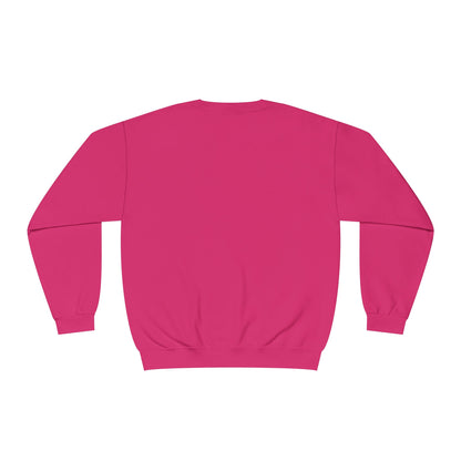 Mom of Girls Leopard Brushstroke Crewneck Sweatshirt