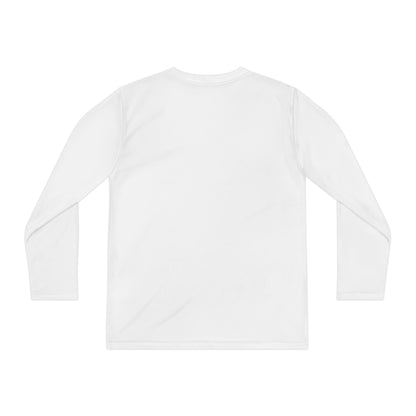 Youth Long Sleeve Ghost Tee, Halloween Shirt, Pumpkin Design, Cute Apparel, Kids' Holiday Wear, Spooky Fun Top