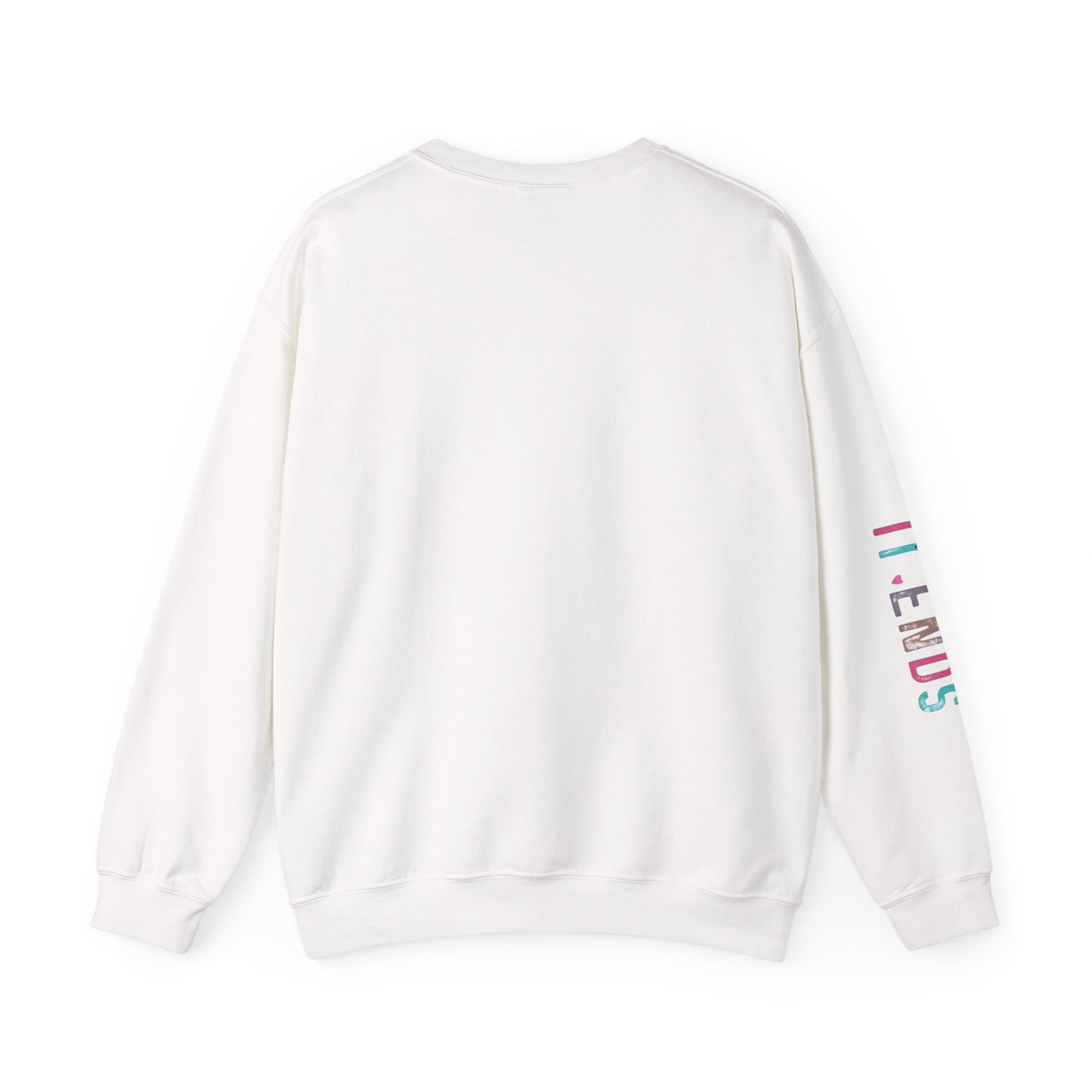 Crewneck Sweatshirt — “I Don’t Start Shit” Colorblock Graphic Crew