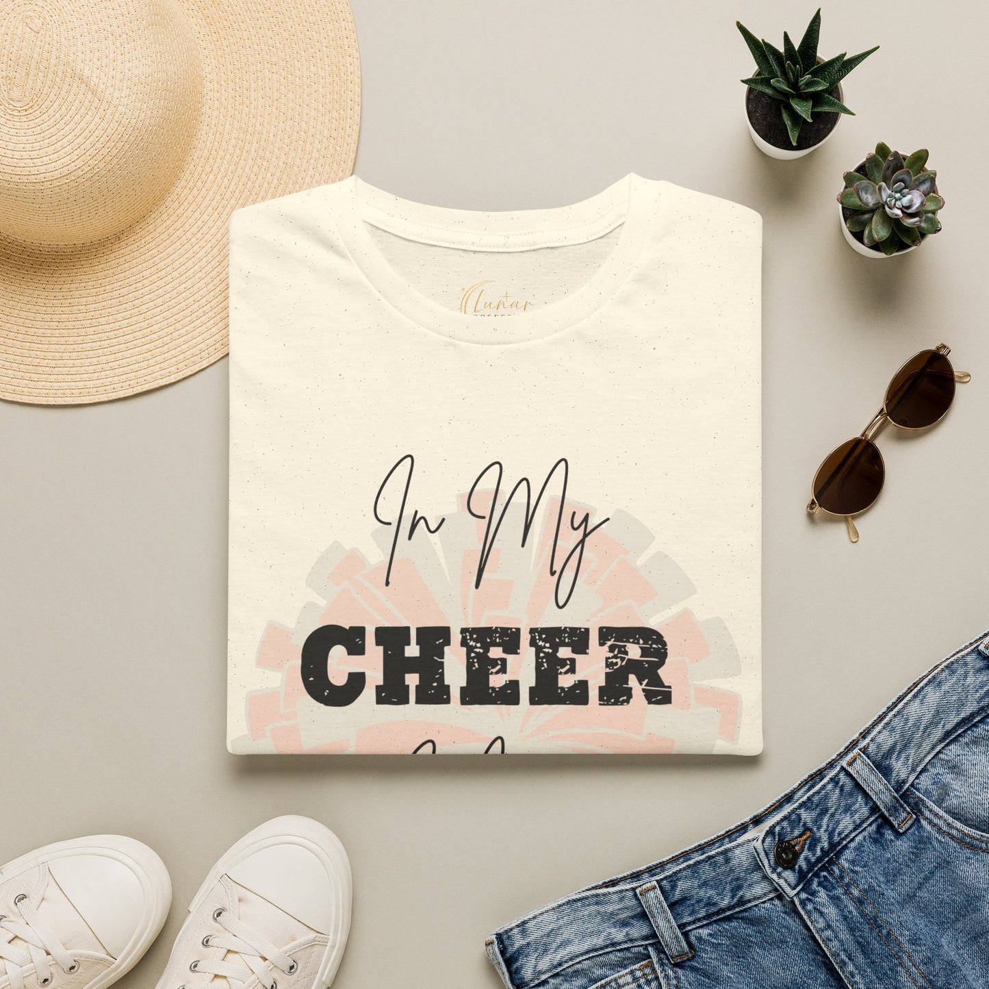 Cheer Mom T‑Shirt — "In My Cheer Mom Era" Graphic Tee