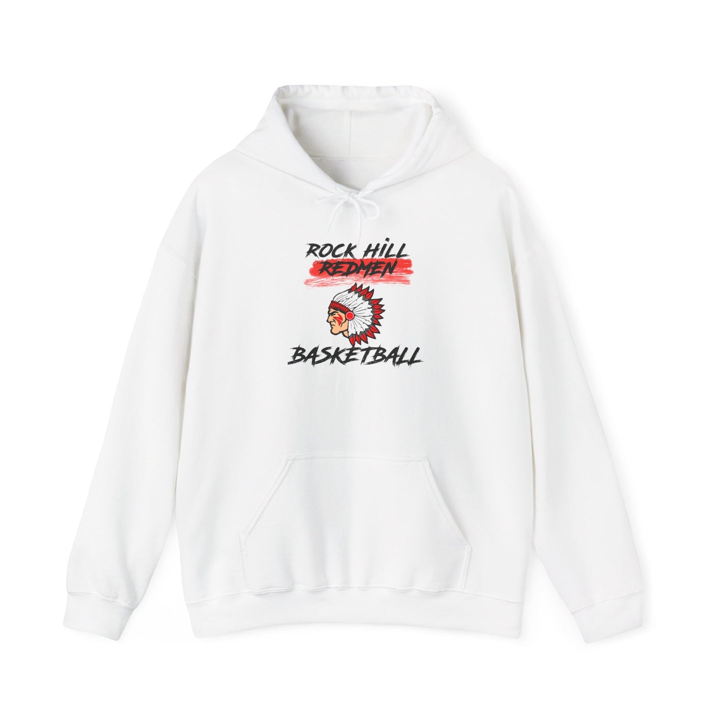 Rock Hill Basketball Hoodie — Rock Hill Basketball Team Logo Pullover