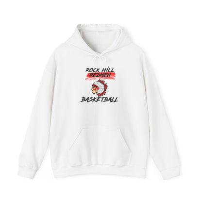 Rock Hill Basketball Hoodie — Rock Hill Basketball Team Logo Pullover