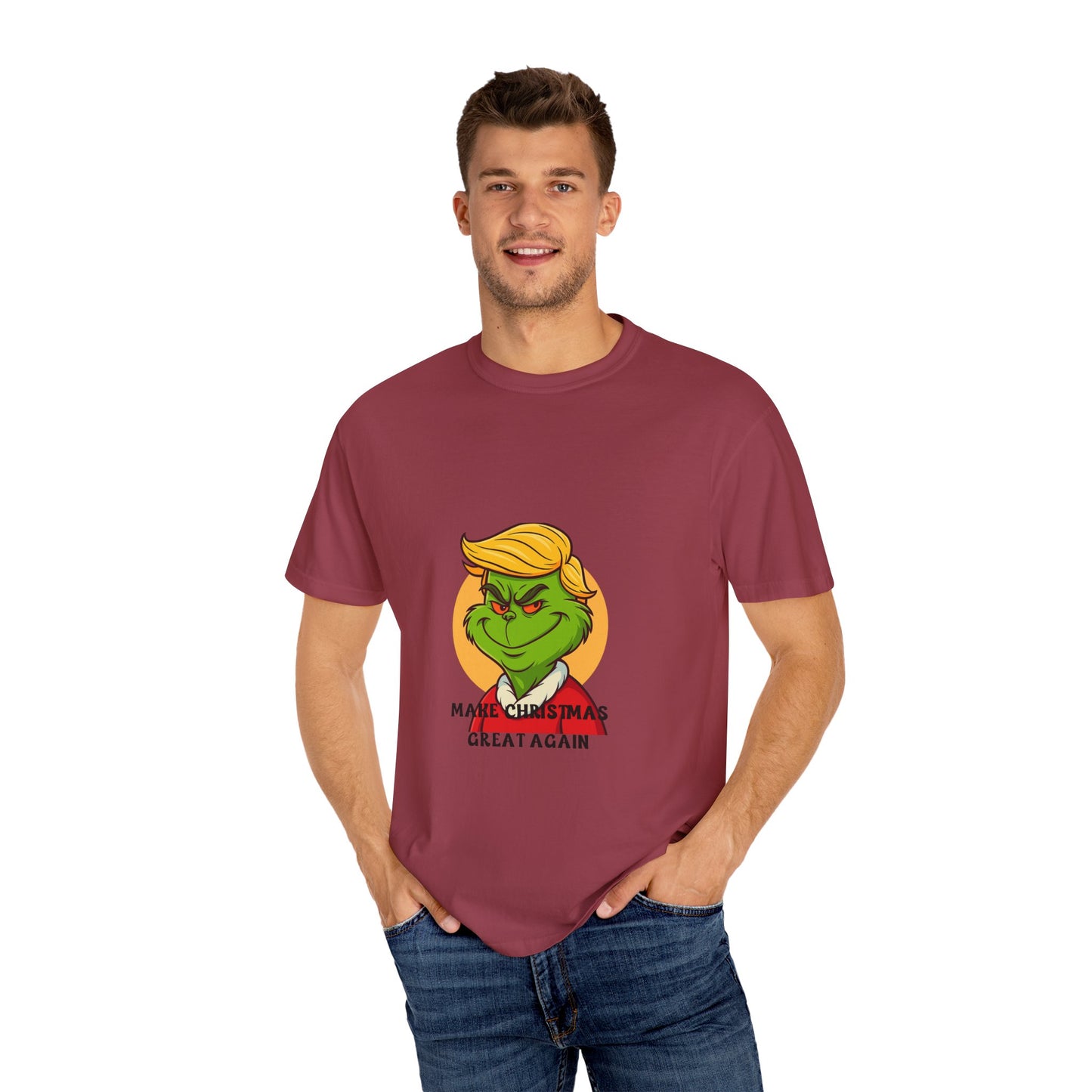 Make Christmas Great Again- Grinch/Trump T-Shirt