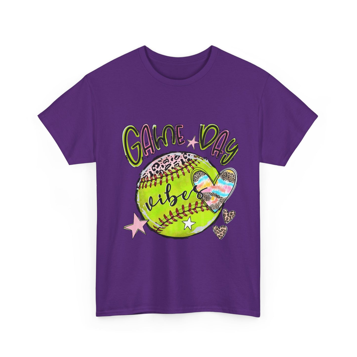 Softball- Game Day- Unisex Heavy Cotton Tee