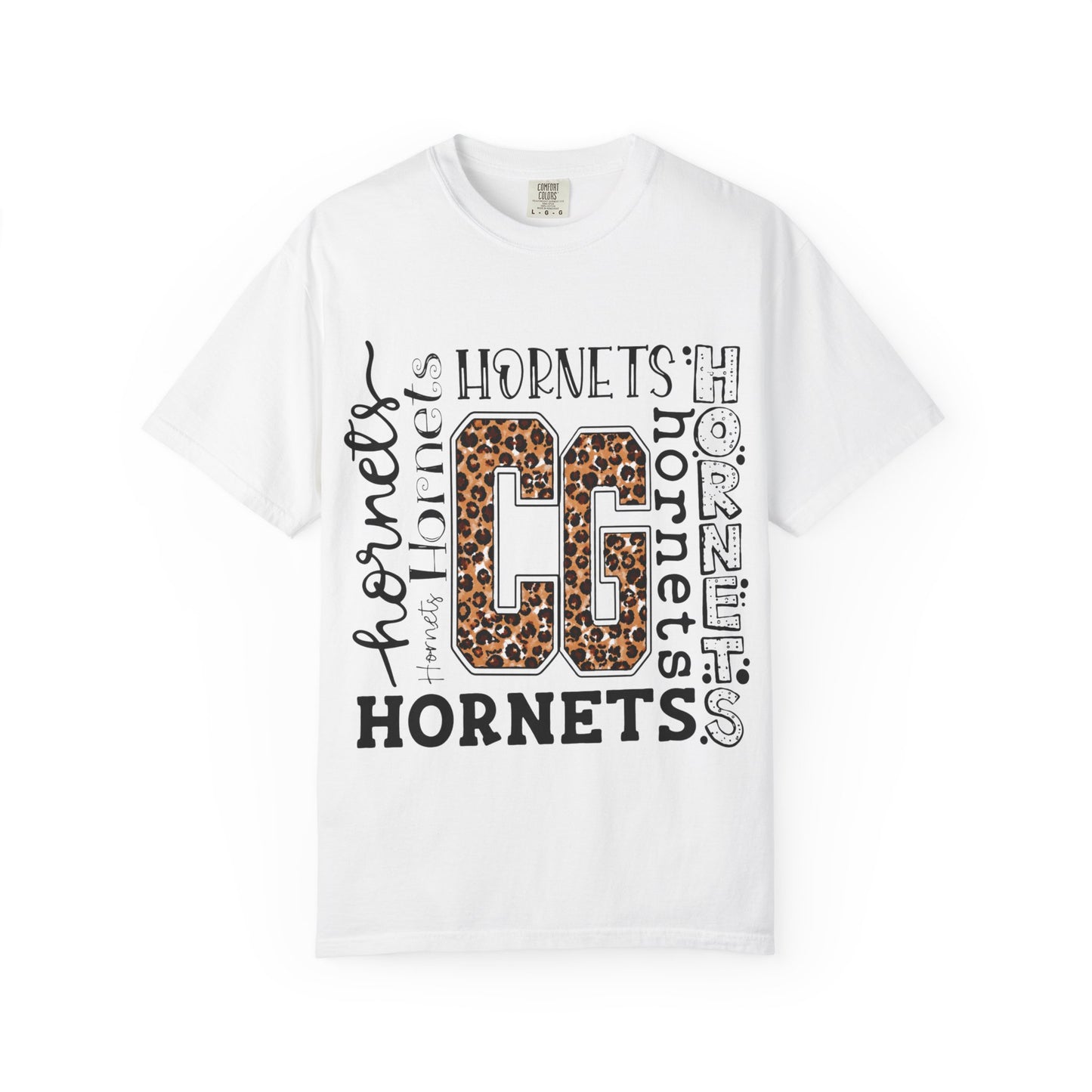 CG Hornets Spirit Leopard Print Graphic Tee | School Spirit