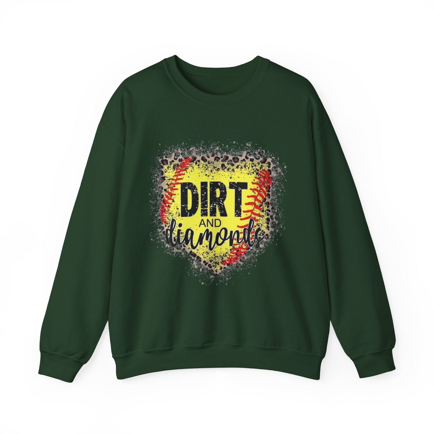 Dirt and Diamonds Sweatshirt — Baseball-Inspired Crewneck for Players & Fans